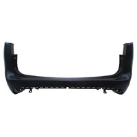 BUMPER RR PRIMED W/O BLIND SPOT W/O SENSOR EXCLUDE L/LX (W/SEPARATE LOWER)
