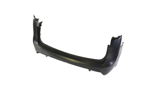 BUMPER RR UPPER PRIMED W/O PARALLEL PARK SENSOR / BLIND SPOT BRACKETS W/4 SENSORS EXCLUDE L/LX