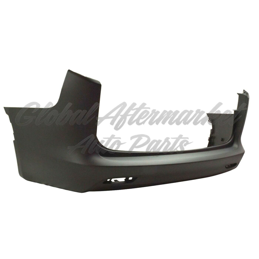 BUMPER RR PRIMED W/O BLIND SPOT/SENSOR FOR L/LX PACIFICA / 1PC STYLE (W/INTEGRAL LOWER VALANCE) CAPA