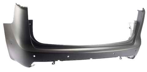 BUMPER RR PRIMED W/2 PARALLEL PARK ASSIST SENSOR / 4 PARK ASSIST SENSOR EXCLUDE L/LX( USE W/SEPARATE LOWER) CAPA