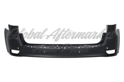 BUMPER RR PRIMED W/ 4 PARK ASSIST/2ADVANCED PARK HOLES/BLIND SPOT SUMMIT/HIGH ALTITUDE MODEL
