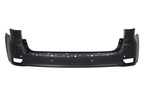 BUMPER RR PRIMED W/ 4 PARK ASSIST/2ADVANCED PARK HOLES/BLIND SPOT SUMMIT/HIGH ALTITUDE MODEL