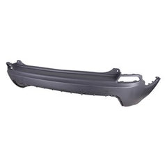 BUMPER RR TEXTURED BLACK W/O ADVANCED PARK/SENSOR EXCLUDE TRAILHAWK MODEL CAPA