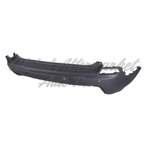 BUMPER RR TEXTURED BLACK W/O ADVANCED PRAK SENSOR W/4 PARK ASSIST SENSOR EXCLUDE TRAILHAWK CAPA