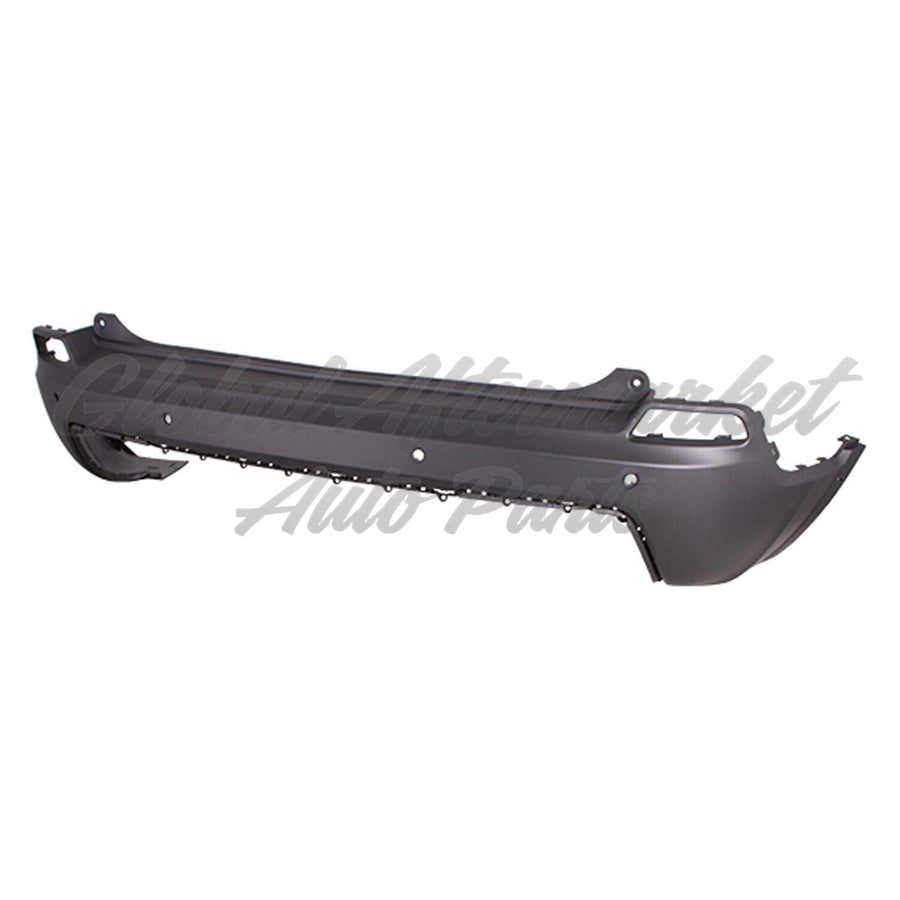 BUMPER RR PRIMED W/O ADVANCE PARK SENSOR W/4 PARK ASSIST SENSOR EXCLUDE TRAILHAWK