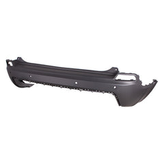 BUMPER RR PRIMED W/O ADVANCE PARK SENSOR W/4 PARK ASSIST SENSOR EXCLUDE TRAILHAWK