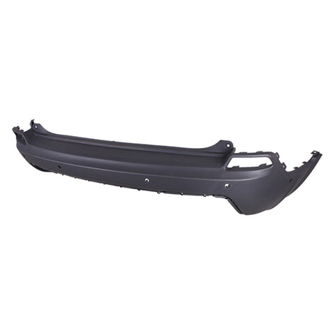 BUMPER RR TEXTURED BLACK W/2 ADVANCE PARK SENSOR/4 PARK ASSIST SENSOR EXCLUDE TRAILHAWK CAPA