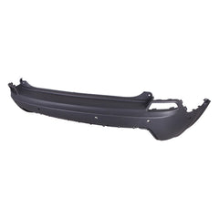 BUMPER RR TEXTURED BLACK W/2 ADVANCE PARK SENSOR/4 PARK ASSIST SENSOR EXCLUDE TRAILHAWK CAPA