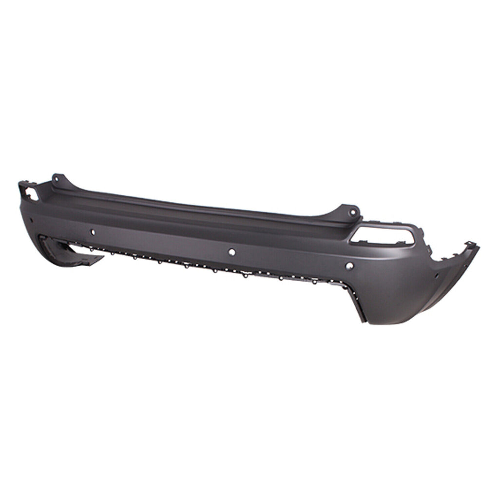 BUMPER RR PRIMED W/2 ADVANCE PARK SENSOR/4 PARK ASSIST SENSOR EXCLUDE TRAILHAWK