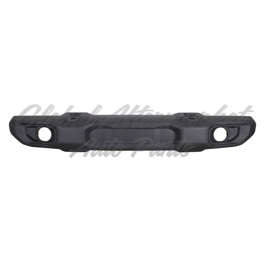 BUMPER RR TEXTURED BLACK 1-PC PLASTIC MOLDED BUMPER