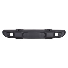 BUMPER RR TEXTURED BLACK 1-PC PLASTIC MOLDED BUMPER