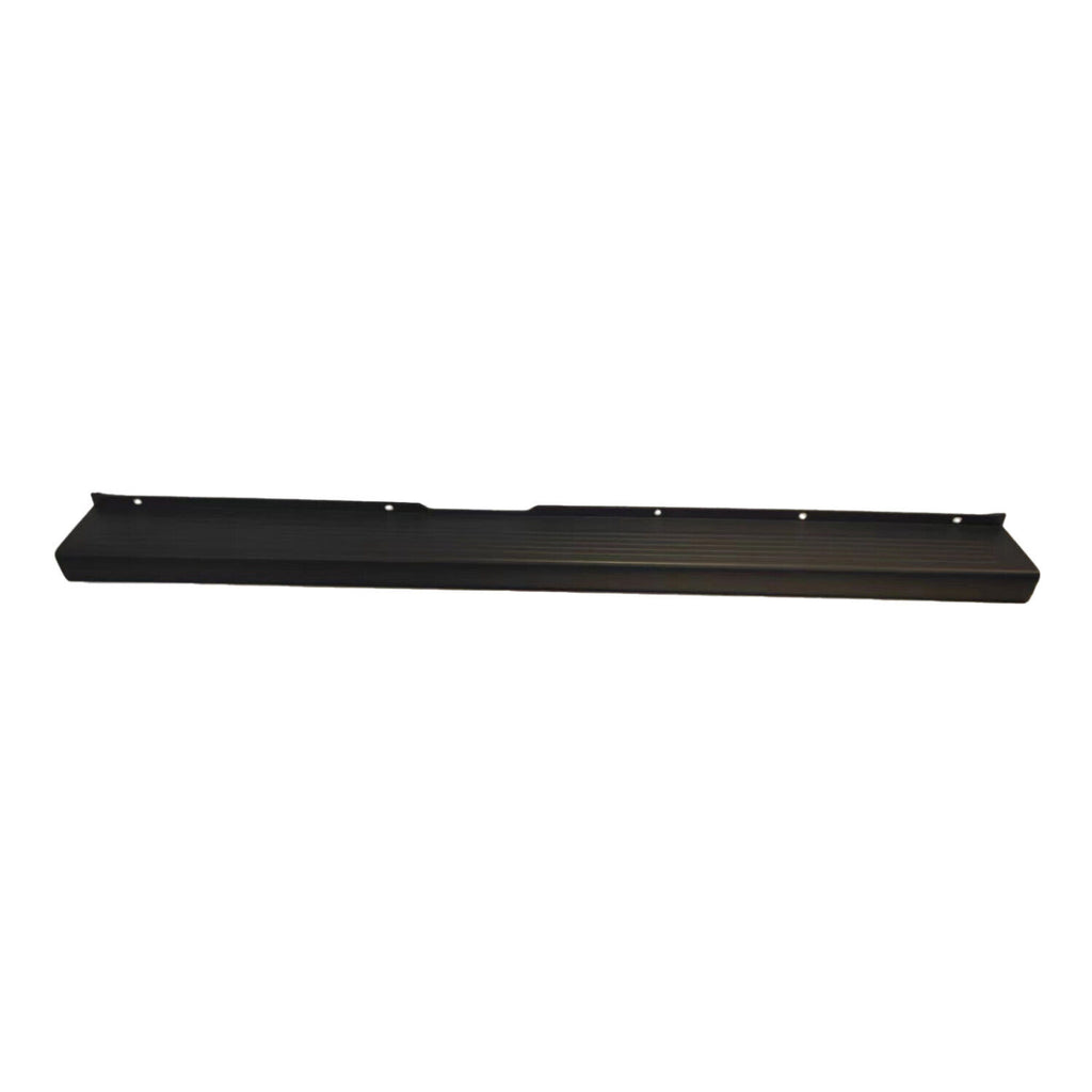 BUMPER RR CENTER TEXTURED BLACK W/O HITCH/SENSOR CAPA