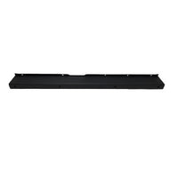 BUMPER RR CENTER TEXTURED BLACK W/O HITCH W/SENSOR