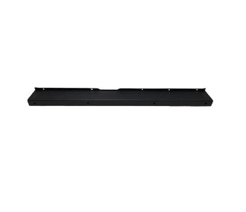 BUMPER RR CENTER TEXTURED BLACK W/O HITCH W/SENSOR