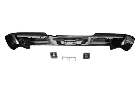 BUMPER FACE BAR RR ASSY W/2 BRKT CHROME