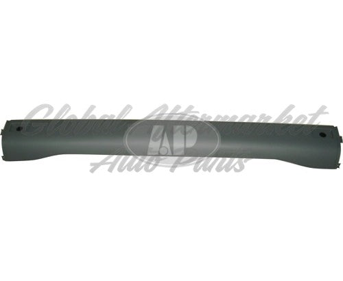 BUMPER FACE BAR RR W/O STEP TEXTURED GRAY