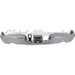 BUMPER RR ASSY W/O SENSOR CHROME FINISH 1500 MODEL W/ DUAL EXHAUST CAPA — photo 1