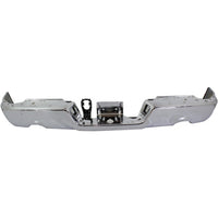 BUMPER RR ASSY W/O SENSOR CHROME FINISH 1500 MODEL W/ DUAL EXHAUST CAPA
