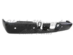 BUMPER FACE BAR RR PTM BLACK W/PARK ASSIST SENSOR W/O DUAL EXHAUST — photo 3