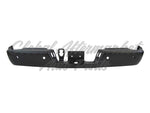 BUMPER FACE BAR RR PTM BLACK W/PARK ASSIST SENSOR W/O DUAL EXHAUST CAPA — photo 1