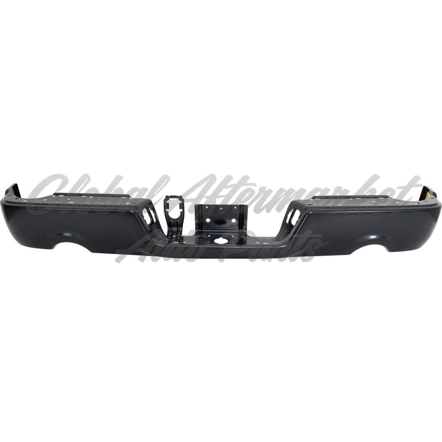 BUMPER FACE BAR RR BLACK PTM W/O SENSOR FOR 1500 W/DUAL EXHAUST