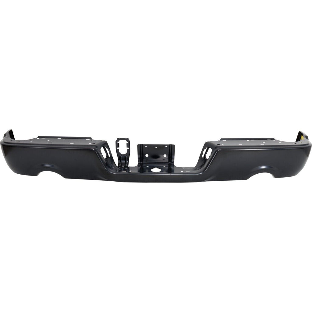 BUMPER FACE BAR RR BLACK PTM W/O SENSOR FOR 1500 W/DUAL EXHAUST