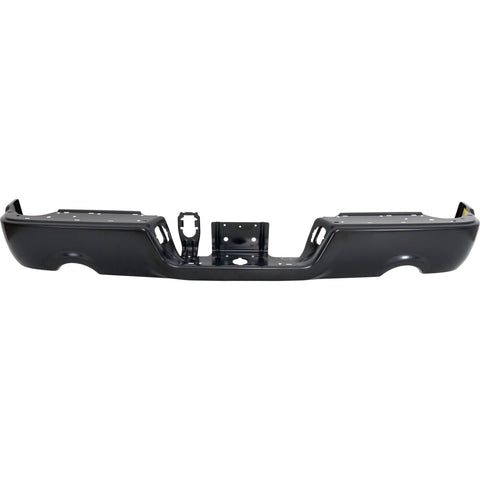 BUMPER FACE BAR RR BLACK PTM W/O SENSOR FOR 1500 W/DUAL EXHAUST