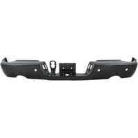 BUMPER FACE BAR RR BLACK PTM W/SENSOR FOR 1500 W/ DUAL EXHAUST