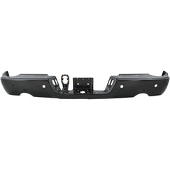 BUMPER FACE BAR RR BLACK PTM W/SENSOR FOR 1500 W/ DUAL EXHAUST
