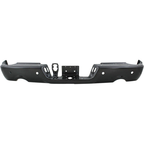 BUMPER FACE BAR RR BLACK PTM W/SENSOR FOR 1500 W/ DUAL EXHAUST