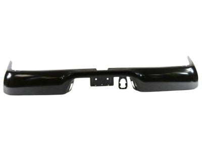 BUMPER FACE BAR RR STEEL FOR POWER WAGON MODELS BLACK