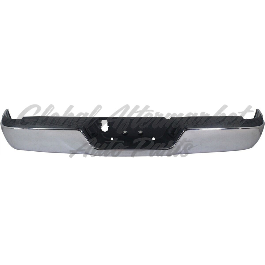 BUMPER RR ASSY CHROME W/O SENSOR 1500 W/O DUAL EXHAUST