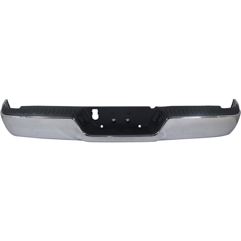 BUMPER RR ASSY CHROME W/O SENSOR 1500 W/O DUAL EXHAUST