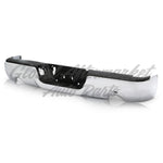 BUMPER RR ASSY CHROME W/O SENSOR FOR 1500 W/DUAL EXHAUST — photo 1