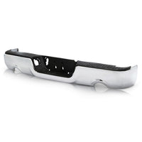BUMPER RR ASSY CHROME W/O SENSOR FOR 1500 W/DUAL EXHAUST