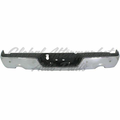 BUMPER RR ASSY CHROME W/SENSOR FOR 1500 W/DUAL EXHAUST EXCLUDE REBEL