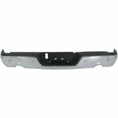 BUMPER RR ASSY CHROME W/SENSOR FOR 1500 W/DUAL EXHAUST EXCLUDE REBEL