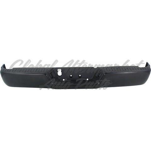 BUMPER RR ASSY PTM BLACK W/BAR/PAD/BRACKETS W/O SENSOR/DUAL EXHAUST