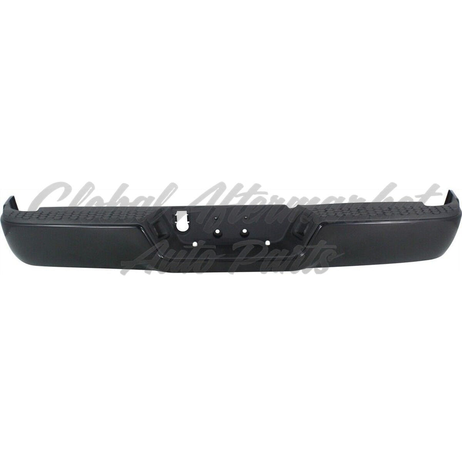 BUMPER RR ASSY PTM BLACK W/BAR/PAD/BRACKETS W/O SENSOR/DUAL EXHAUST