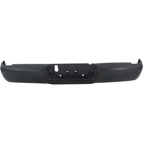 BUMPER RR ASSY PTM BLACK W/BAR/PAD/BRACKETS W/O SENSOR/DUAL EXHAUST