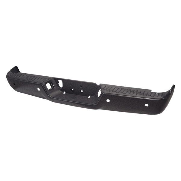 BUMPER RR ASSY BLACK PTM W/SENSOR FOR 1500 W/O DUAL EXHAUST