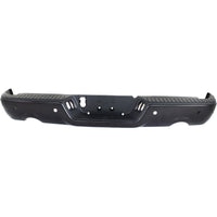 BUMPER RR ASSY BLACK PTM W/SENSOR FOR 1500 MODEL W/DUAL EXHAUST