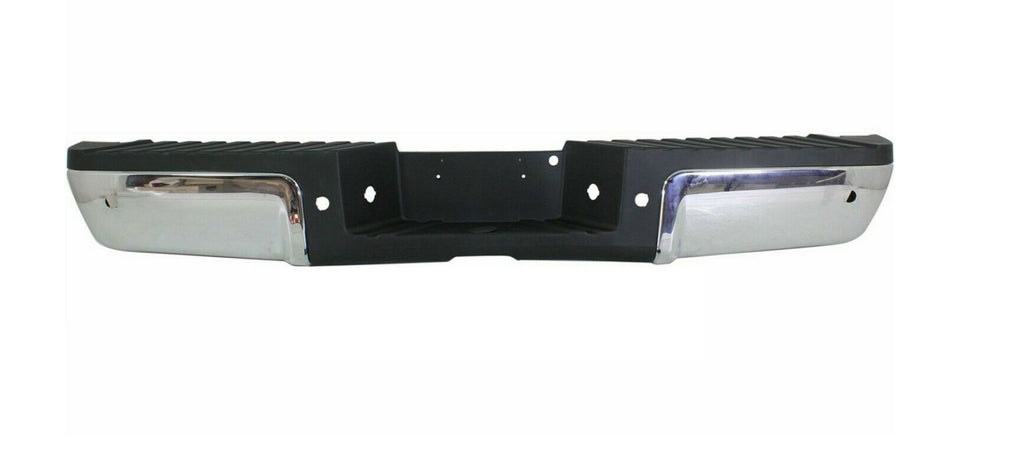 BUMPER RR ASSY PTM SINGLE EXHAUST W/PAD/EXTENSIONS/BOTH MOUNT BRACKETS/BOTH VALANCE/PAD PLUG W/O SENSOR EXCLUDE REBEL/TRX