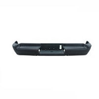 BUMPER RR ASSY BLACK POWDER COAT SINGLE EXHAUST W/ADVANCE PARK/SENSOR EXCLUDE REBEL/TRX