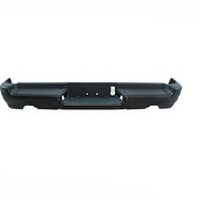 BUMPER RR ASSY PTM DUAL EXHAUST W/PAD/EXTENSIONS/BOTH MOUNT BRACKET/ INNER OUTER VALANCE W/O SENSOR EXCLUDE REBEL/TRX