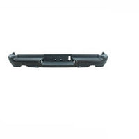 BUMPER RR ASSY BLACK POWDER COAT DUAL EXHAUST W/ PAD/EXTENSIONS/ BOTH MOUNT BRACKETS W/O ADVANCED PARK W/SENSOR REBEL/ TRX