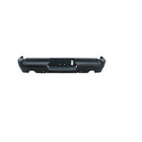 BUMPER RR ASSY BLACK POWDER COAT DUAL EXHAUST W/ PAD/ EXTENSIONS/BOTH MOUNT BRACKETS W/ ADVANCE SENSOR EXCLUDE REBEL/TRX