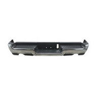 BUMPER RR ASSY CHROME FINISH DUAL EXHAUST W/PAD/EXTENSIONS/BOTH MOUNT BRACKETS/ALL INNER OUTER VALANCE W/O SENSOR EXCLUDE REBEL/TRX