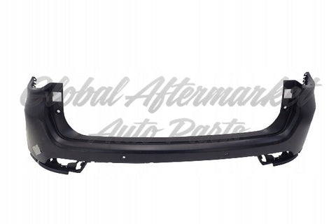 BUMPER RR UPPER PRIMED W/O BLINDSPOT W/SENSOR