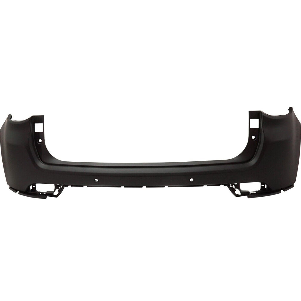 BUMPER RR UPPER PRIMED PTM W/BLIND SPOT/SENSOR CAPA